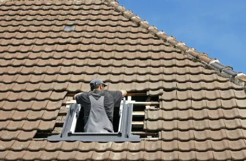 Pose de velux - Malay-le-Grand